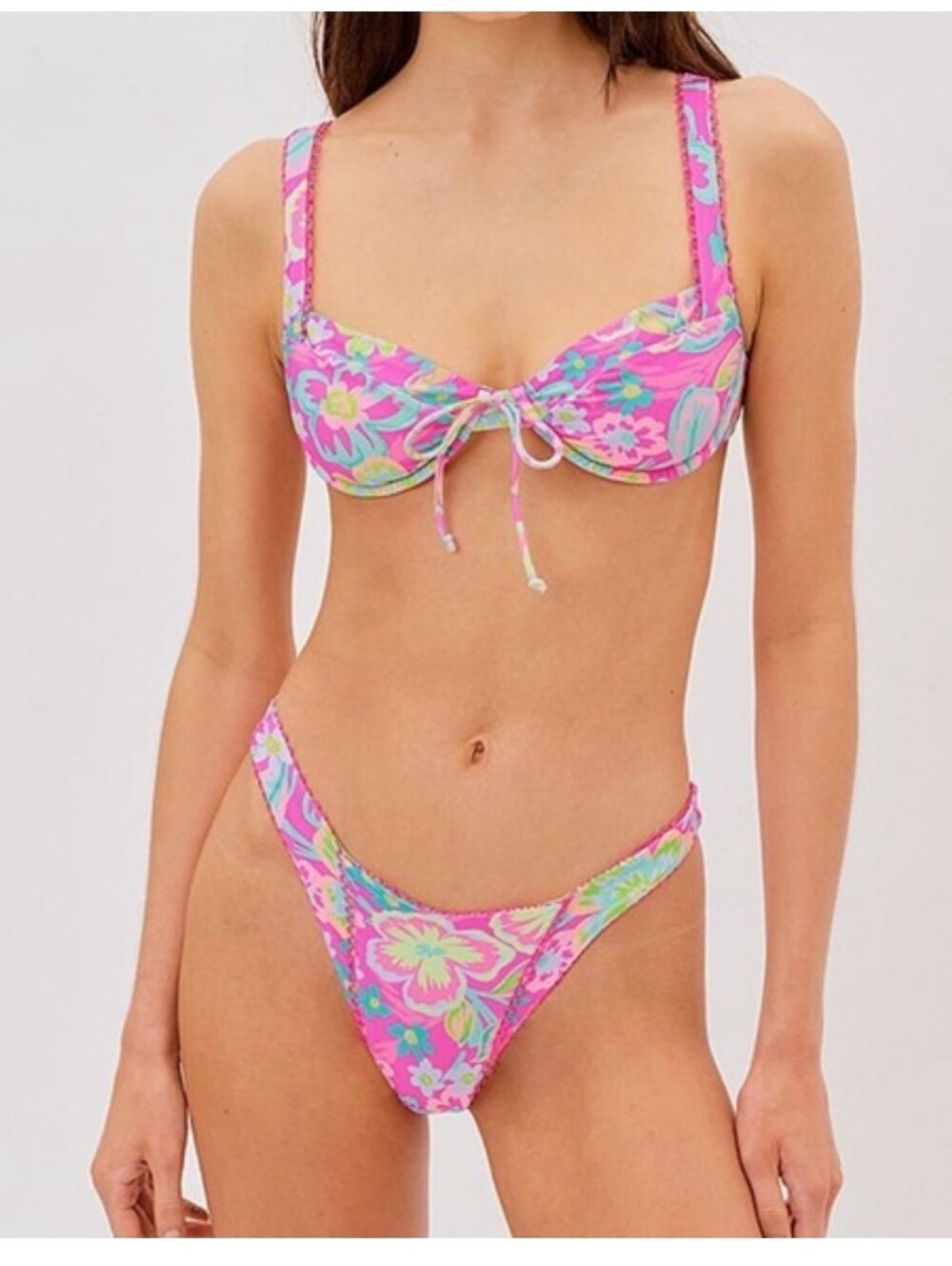 { For Love & Lemons } 3 Piece Swim Set - Picture 3 of 13